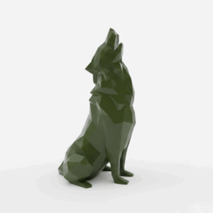Low Poly Wolf